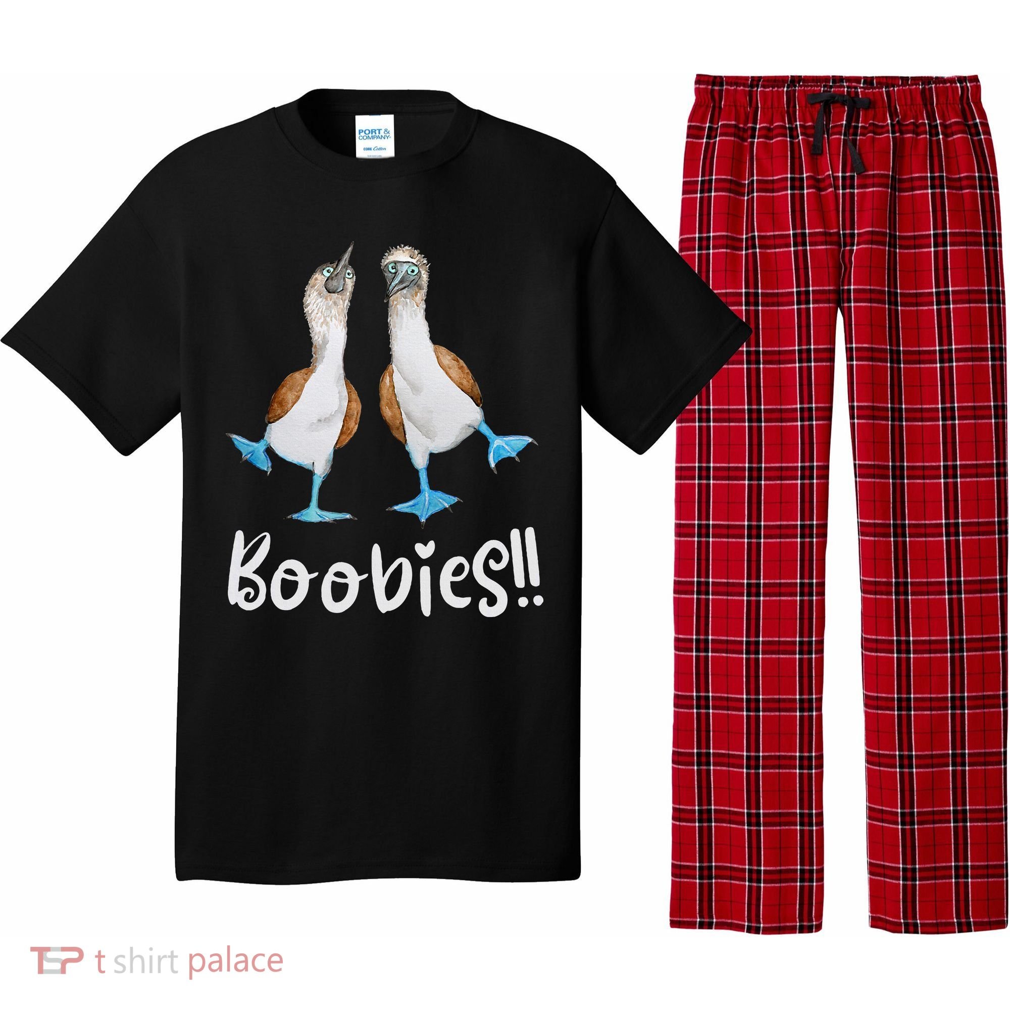 Love Bluefooted Boobies Bird Nerd For Birdwatching Pajama Set