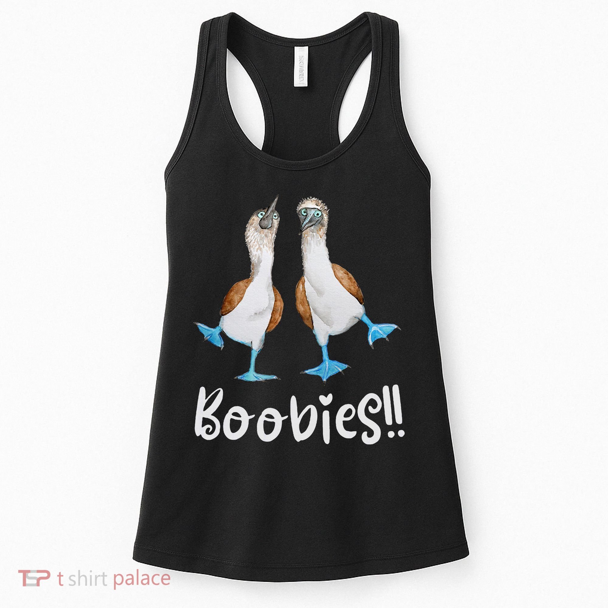 Love Bluefooted Boobies Bird Nerd For Birdwatching Women's Tank Top