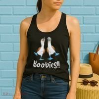 Love Bluefooted Boobies Bird Nerd For Birdwatching Women's Tank Top thumb 2