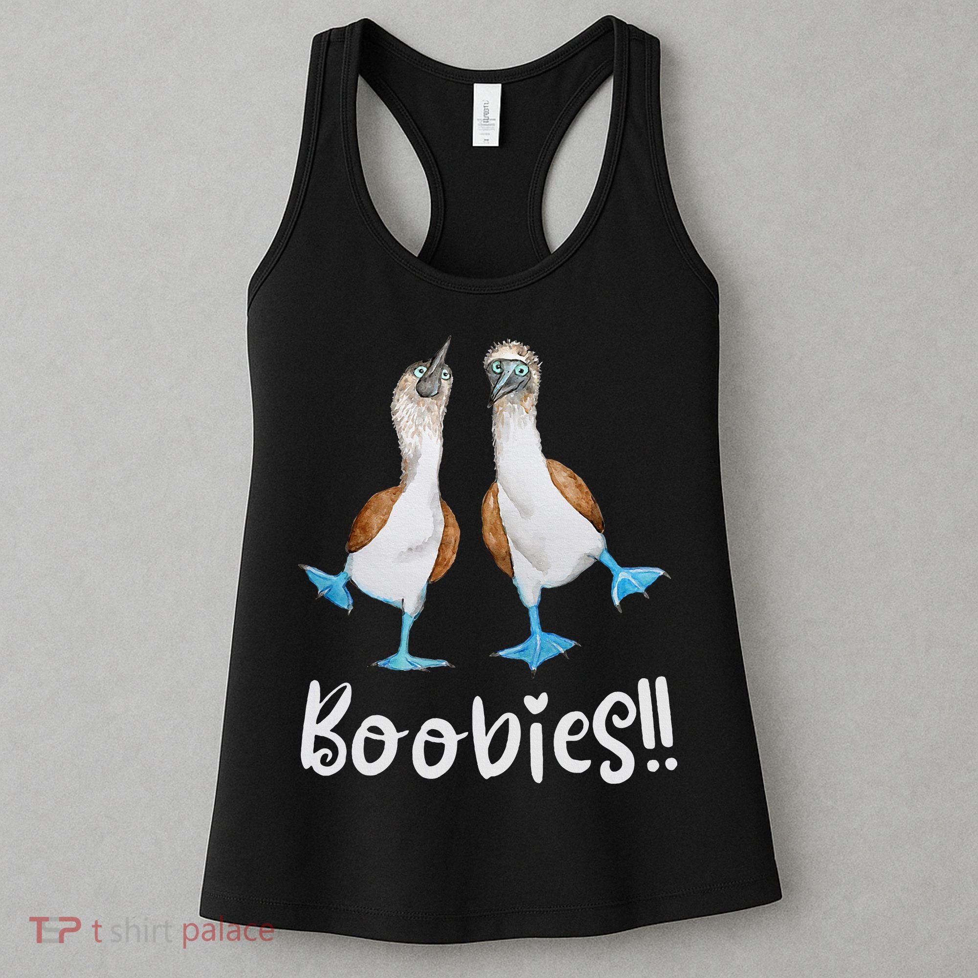 Love Bluefooted Boobies Bird Nerd For Birdwatching Women's Tank Top