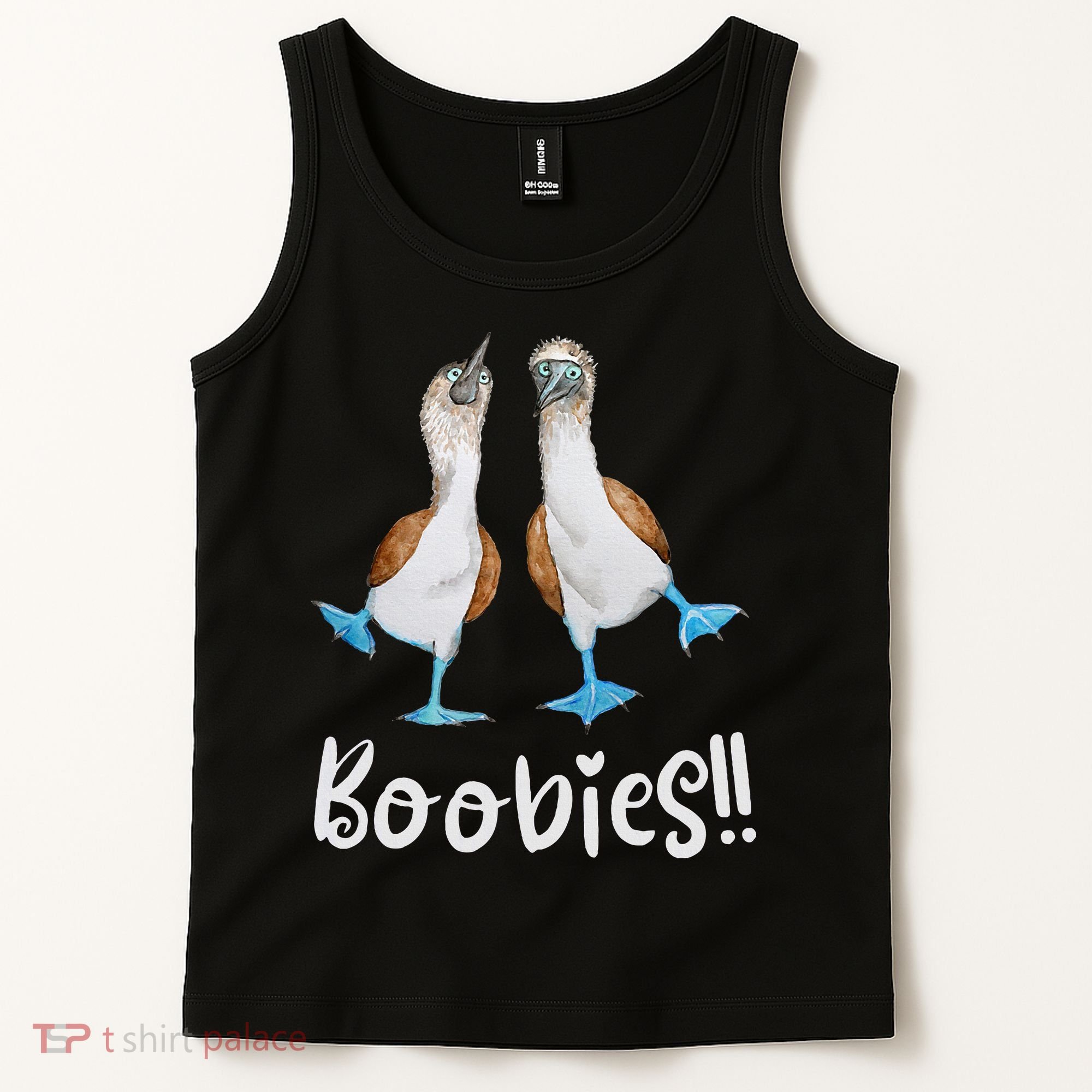 Love Bluefooted Boobies Bird Nerd For Birdwatching Tank Top