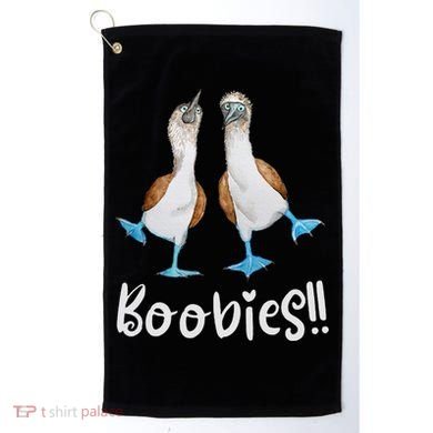 Love Bluefooted Boobies Bird Nerd For Birdwatching Golf Towel