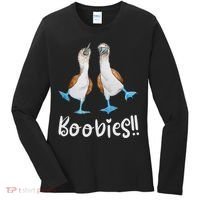 Love Bluefooted Boobies Bird Nerd For Birdwatching Women's Long Sleeve Shirt thumb 0