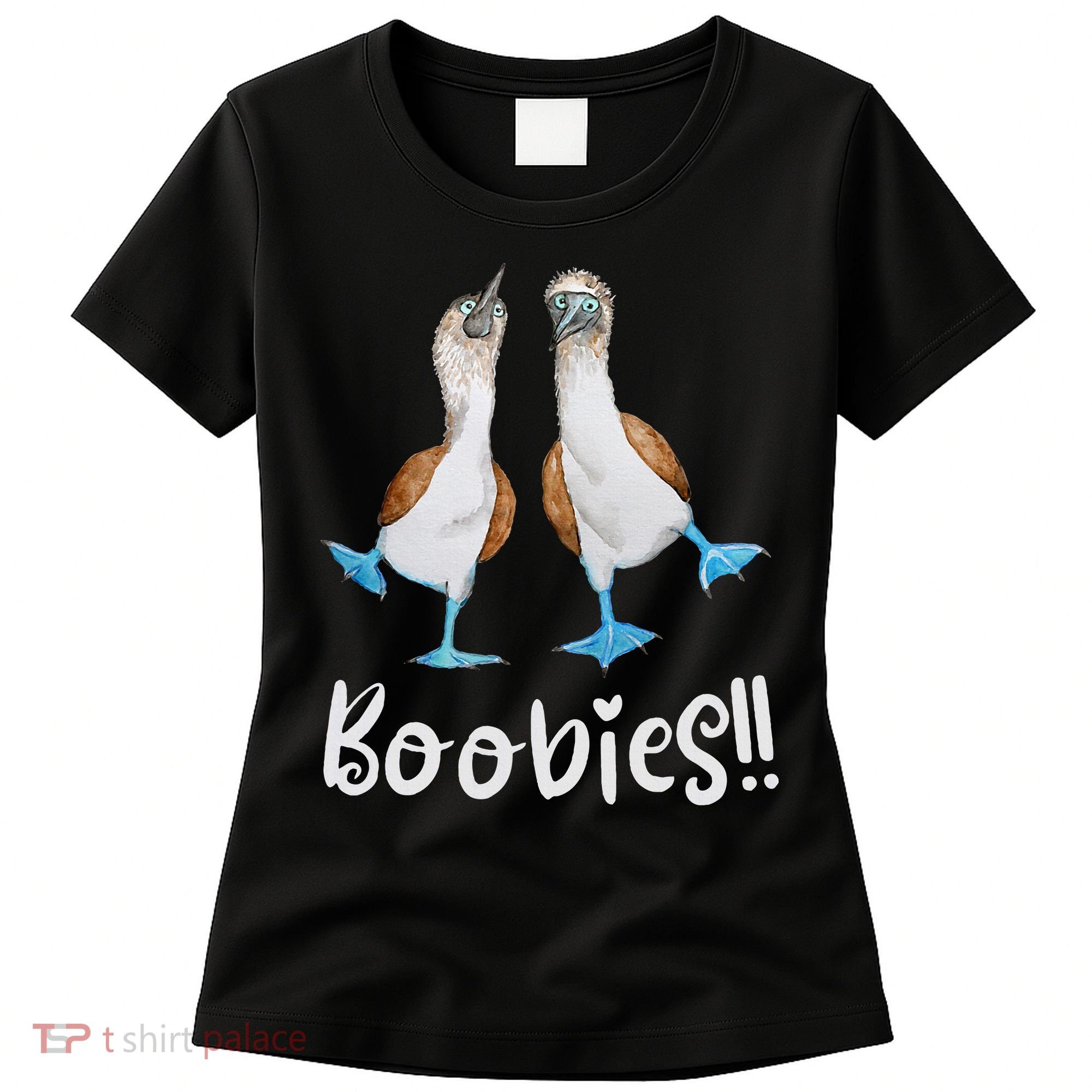 Love Bluefooted Boobies Bird Nerd For Birdwatching Women's T-Shirt