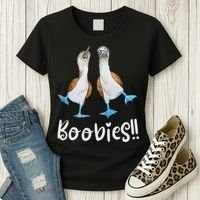 Love Bluefooted Boobies Bird Nerd For Birdwatching Women's T-Shirt thumb 3