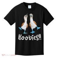 Love Bluefooted Boobies Bird Nerd For Birdwatching Kids T-Shirt thumb 0