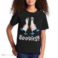 Love Bluefooted Boobies Bird Nerd For Birdwatching Kids T-Shirt thumb 2