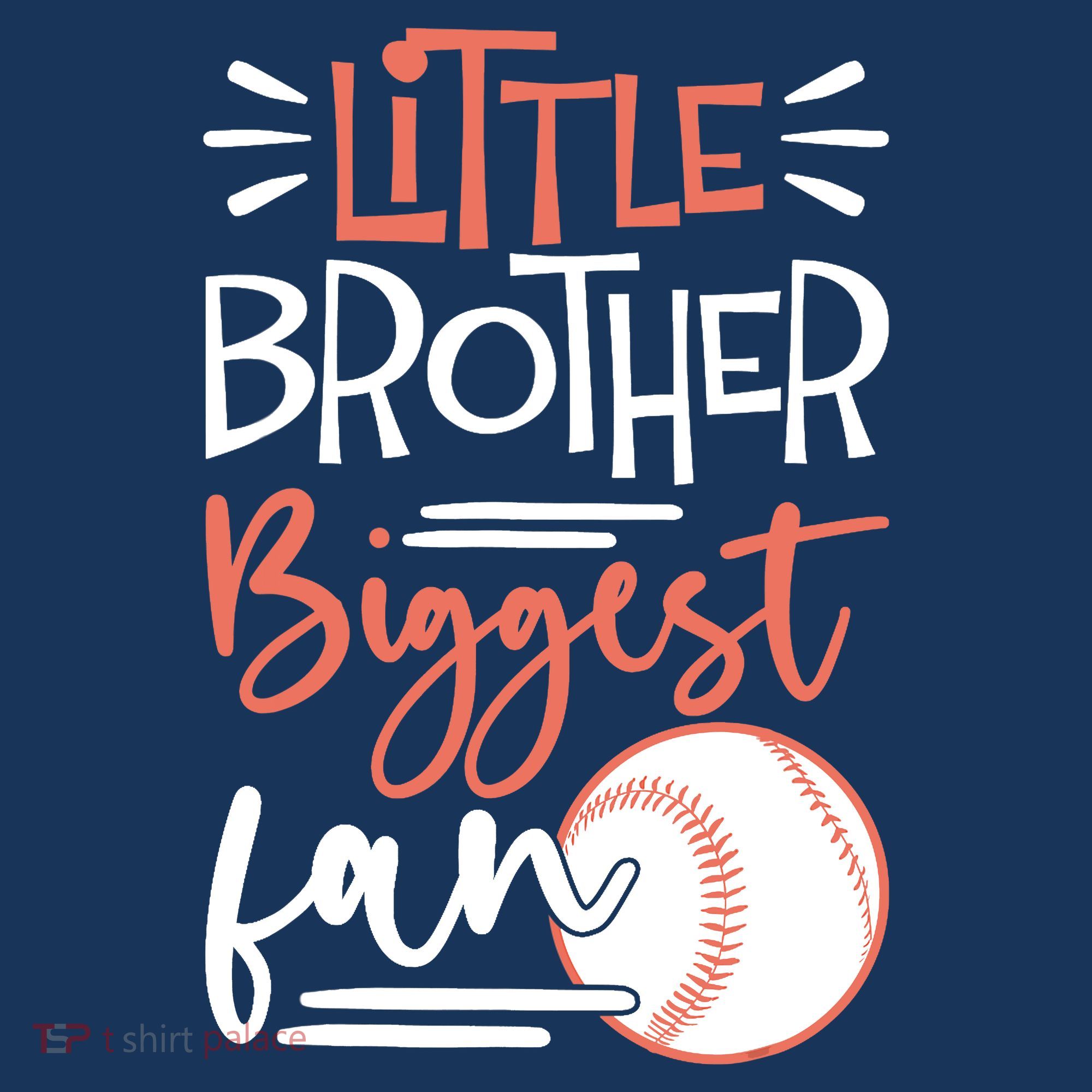 Little Brother Biggest Fan Baseball Season Women's Tank Top