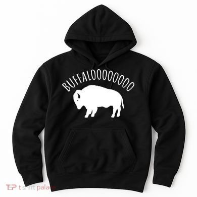 Lucky Buffalo Buffalooo Bison Nature Wildlife Design Cute Gift Hoodie