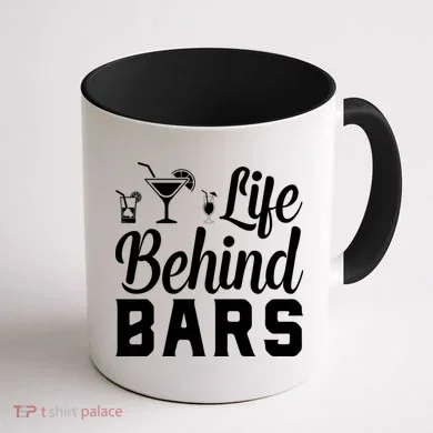 Life Behind Bars Coffee Mug back