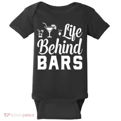 Life Behind Bars Baby Bodysuit