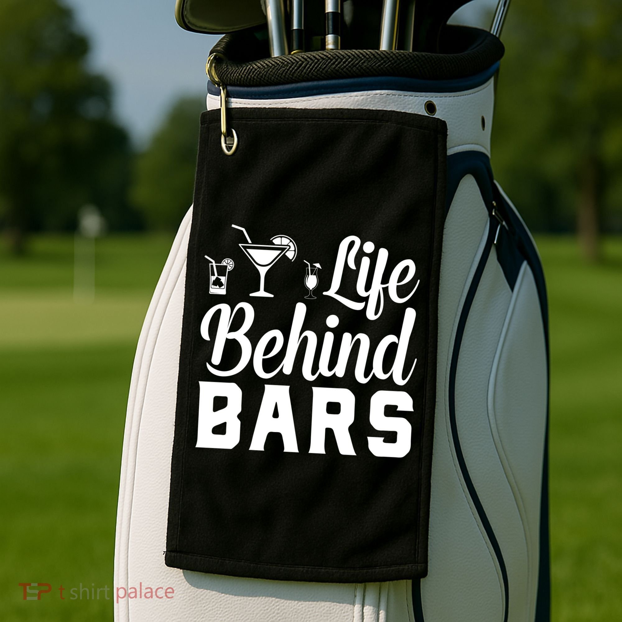 Life Behind Bars Golf Towel