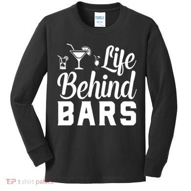 Life Behind Bars Kids Long Sleeve Shirt