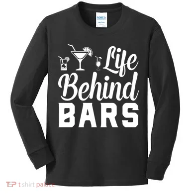 Life Behind Bars Kids Long Sleeve Shirt