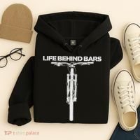 Life Behind Bars Mb Mountain Biking Cyclists Bikers Hoodie thumb 4