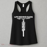 Life Behind Bars Mb Mountain Biking Cyclists Bikers Women's Tank Top thumb 3