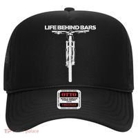 Life Behind Bars Mb Mountain Biking Cyclists Bikers Hat thumb 0