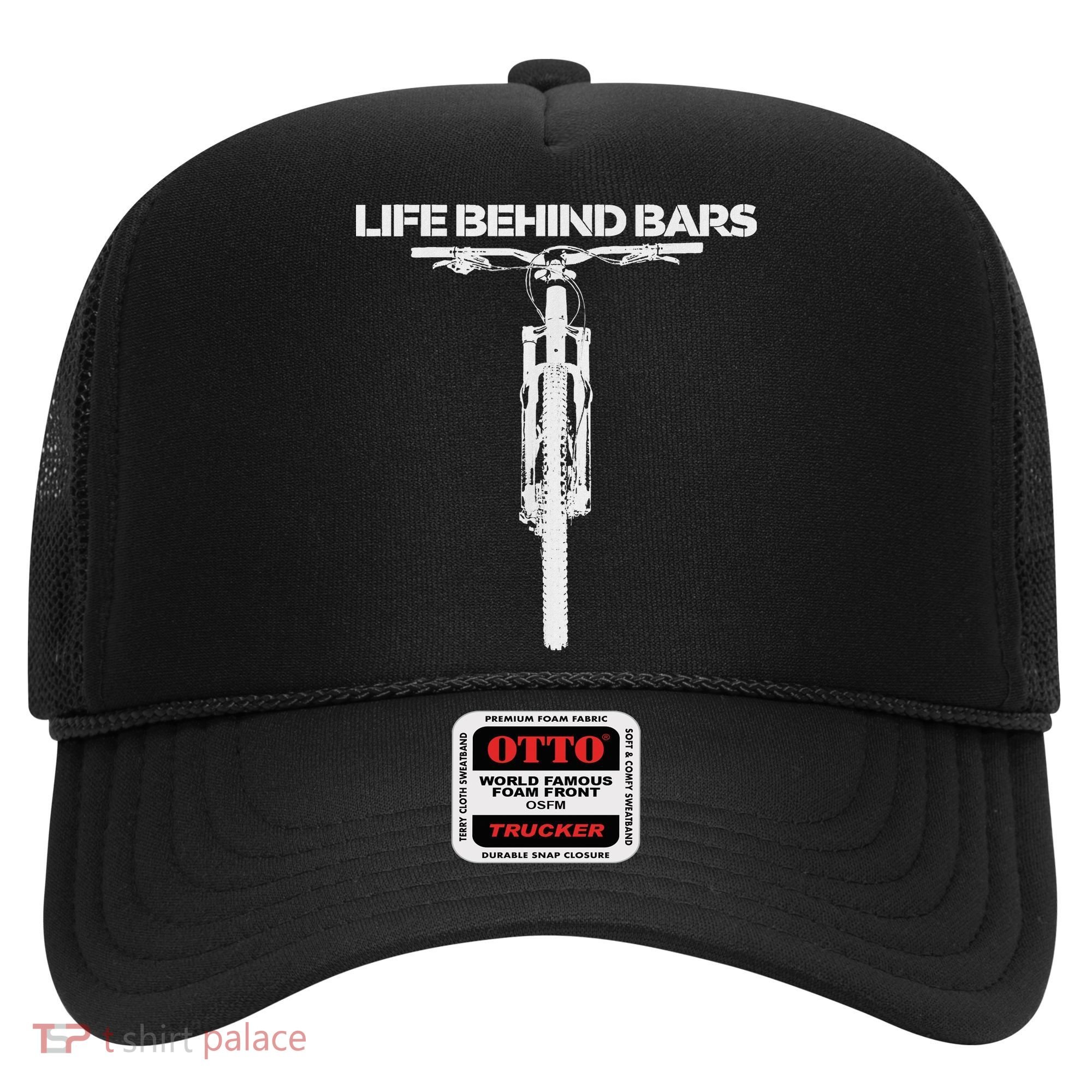Life Behind Bars Mb Mountain Biking Cyclists Bikers Hat
