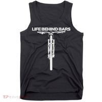 Life Behind Bars Mb Mountain Biking Cyclists Bikers Tank Top thumb 0