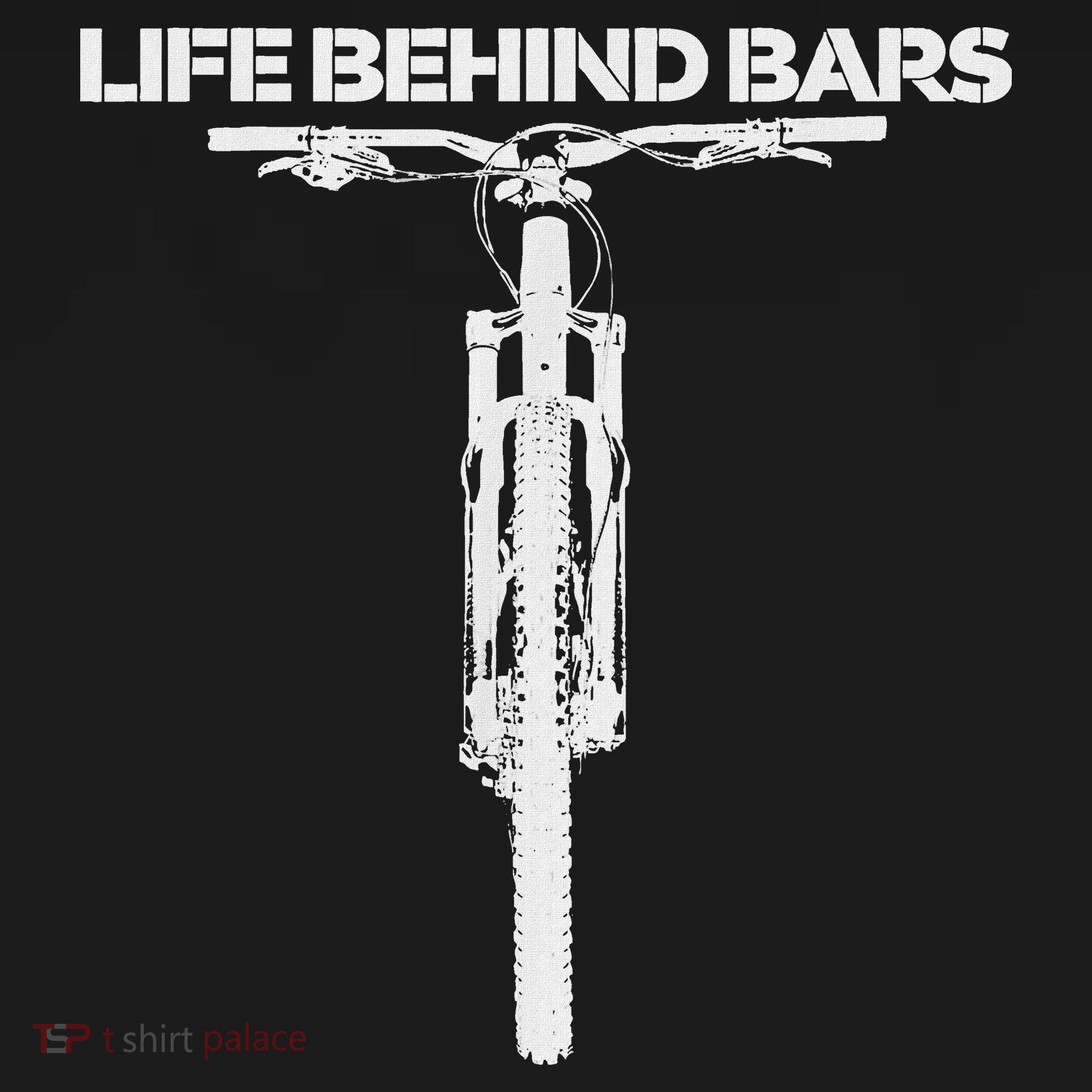 Life Behind Bars Mb Mountain Biking Cyclists Bikers Tank Top
