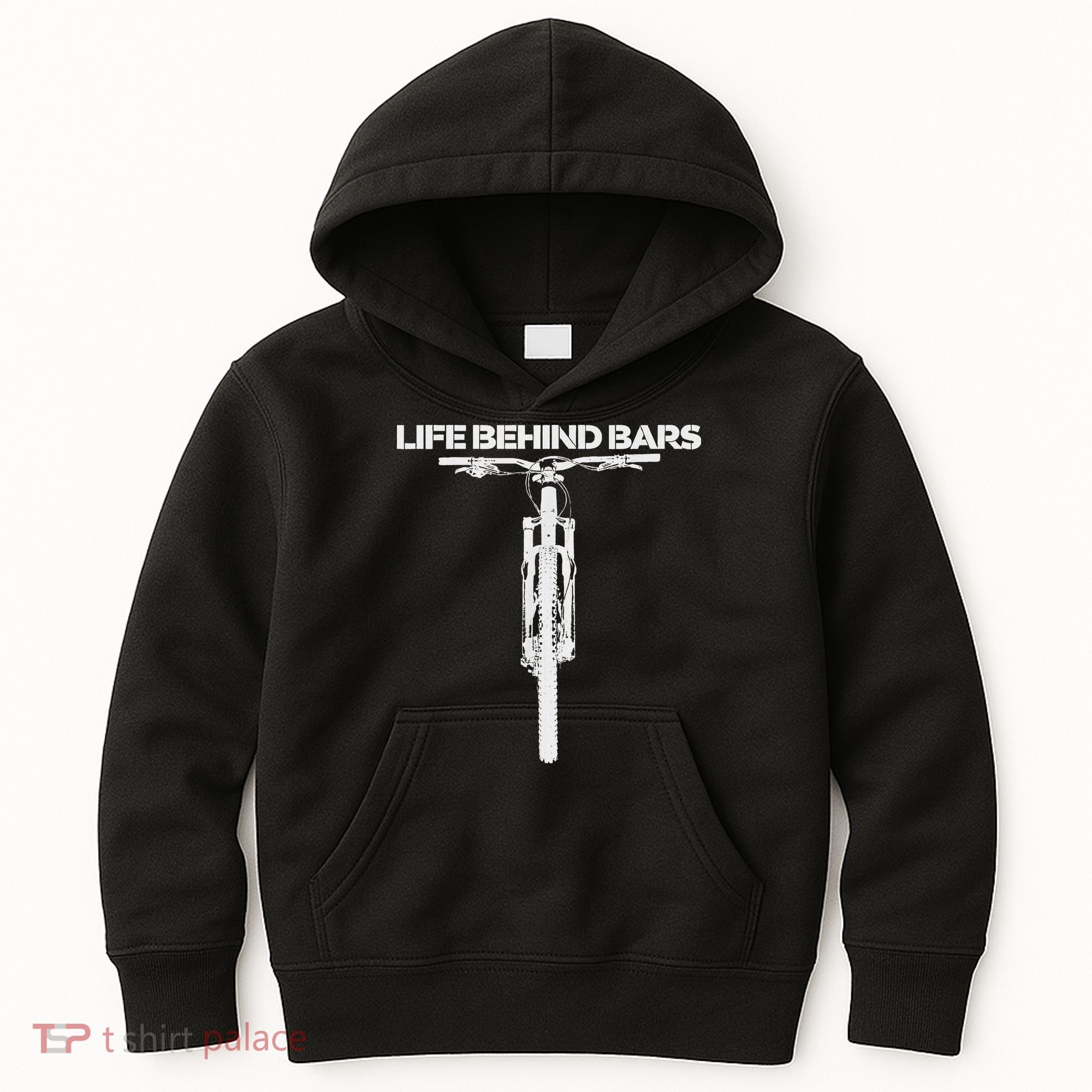Life Behind Bars Mb Mountain Biking Cyclists Bikers Kids Hoodie