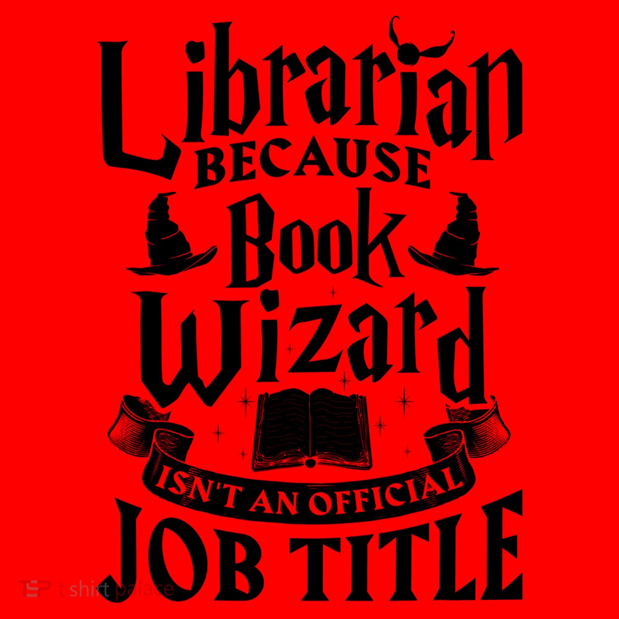 Librarian Bcs Book Wizard Isn't A Job Title Library Gift Santa Hat