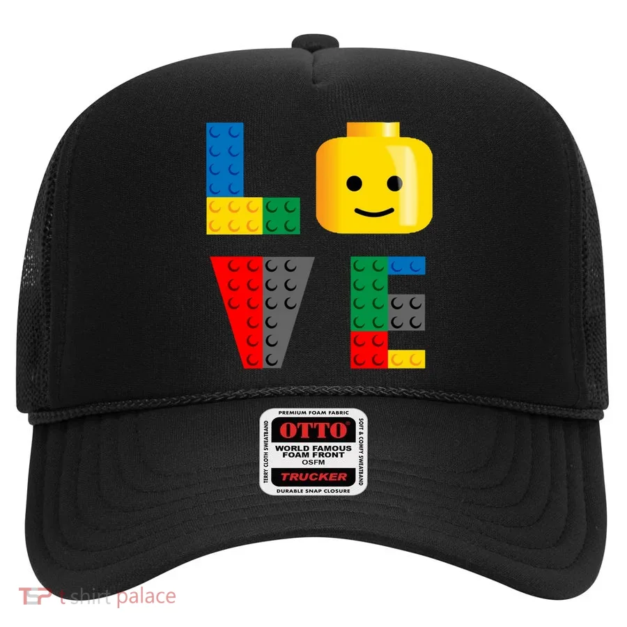 Love Blocks Bricks Toy Hat