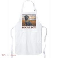 Local Boy Black Lab Hunting Dog Marsh Scene Apron thumb 0