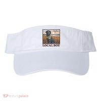 Local Boy Black Lab Hunting Dog Marsh Scene Visor thumb 0