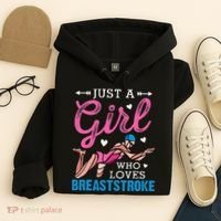 Loves Breaststroke Breaststroke Swimmer Hoodie thumb 4