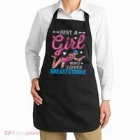 Loves Breaststroke Breaststroke Swimmer Apron thumb 2