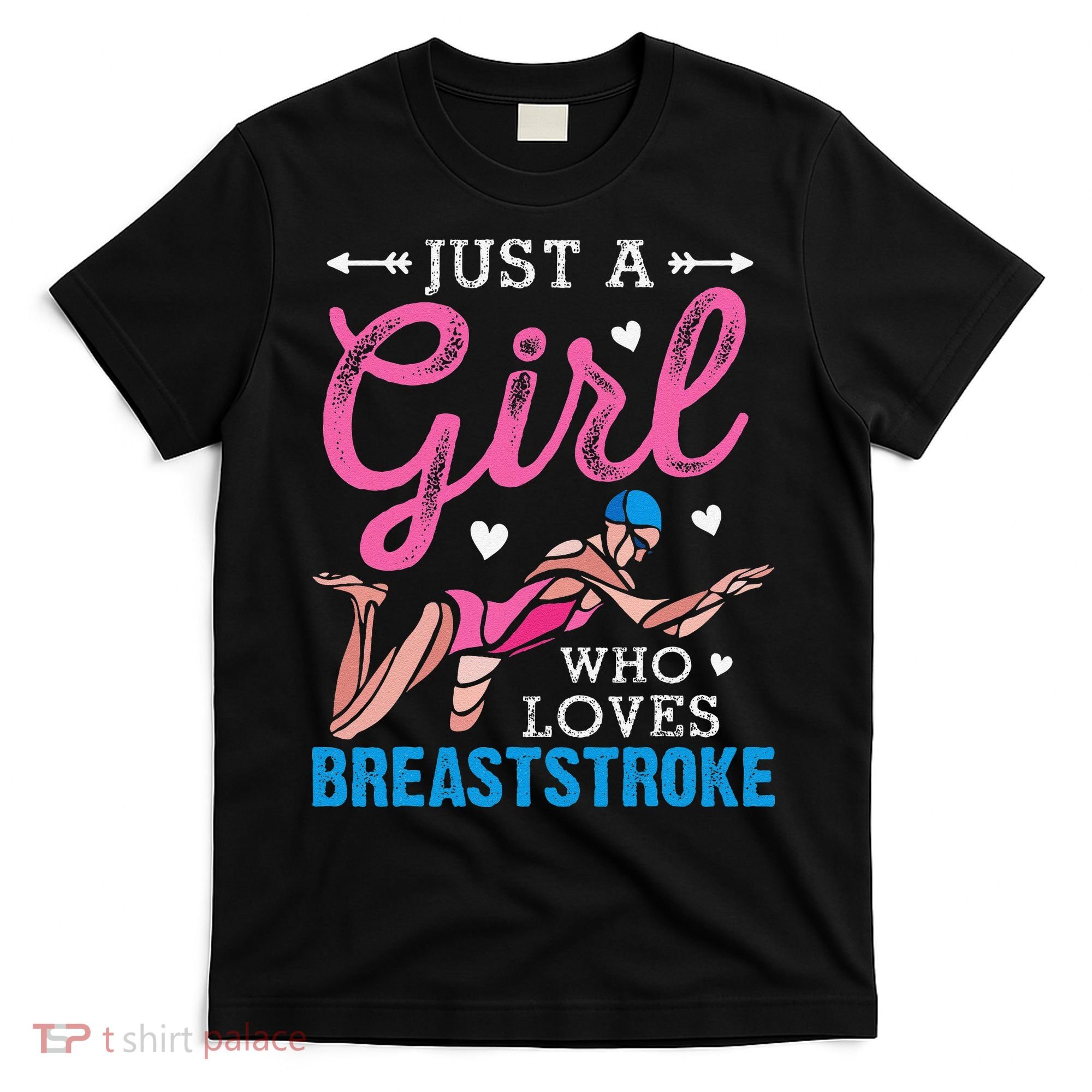 Loves Breaststroke Breaststroke Swimmer T-Shirt