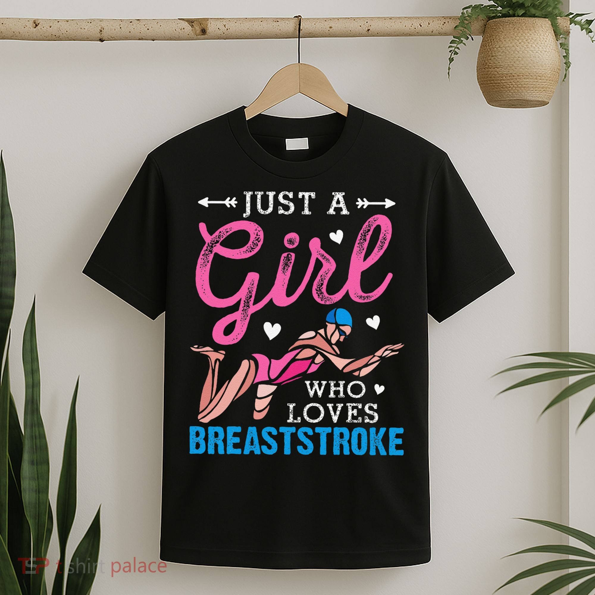 Loves Breaststroke Breaststroke Swimmer T-Shirt