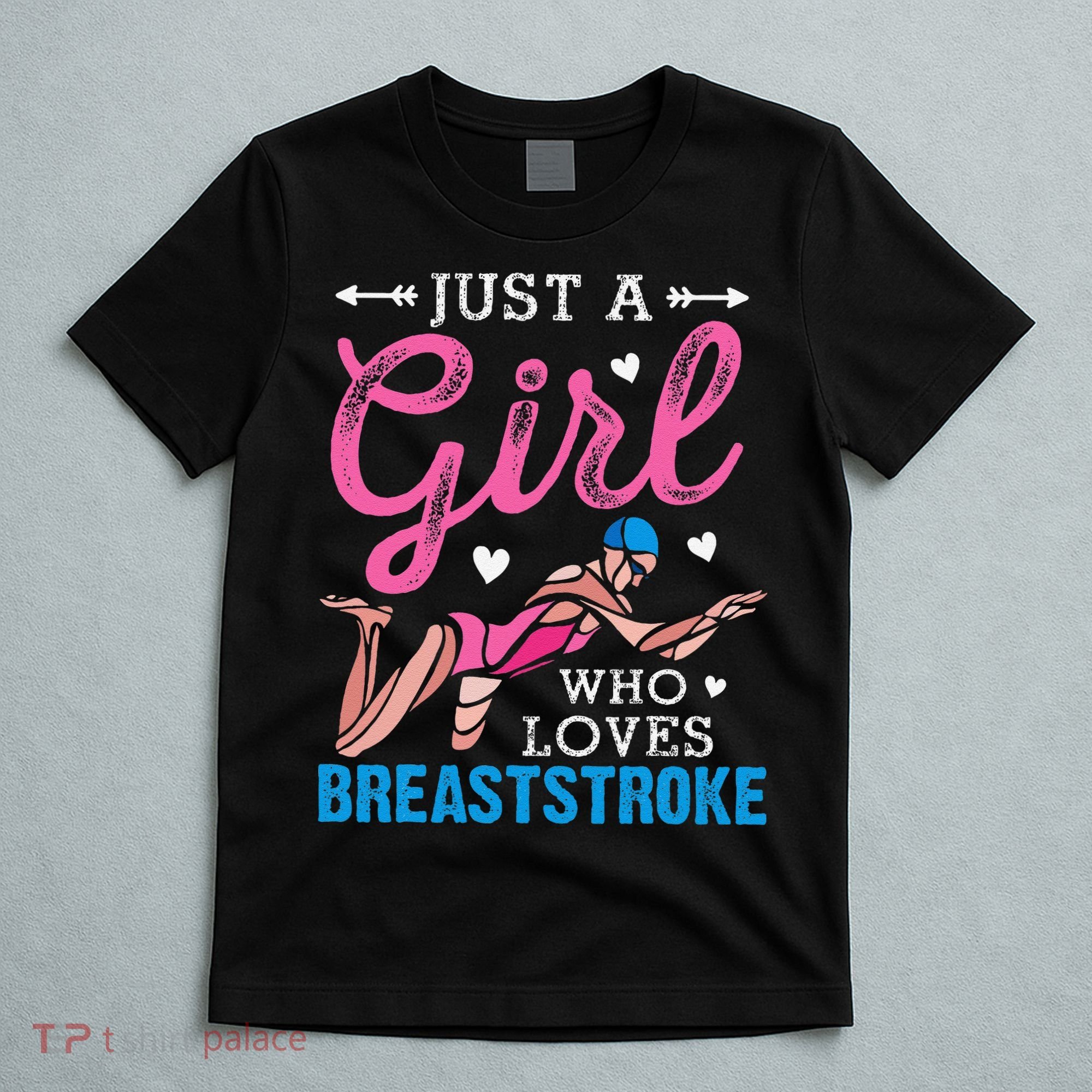 Loves Breaststroke Breaststroke Swimmer T-Shirt