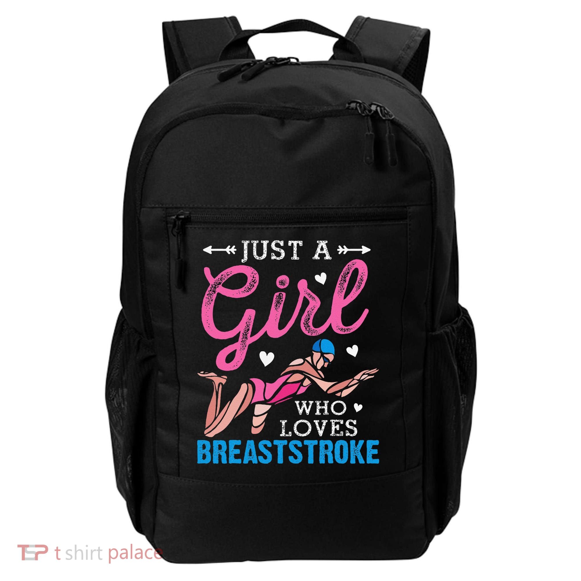 Loves Breaststroke Breaststroke Swimmer Backpack