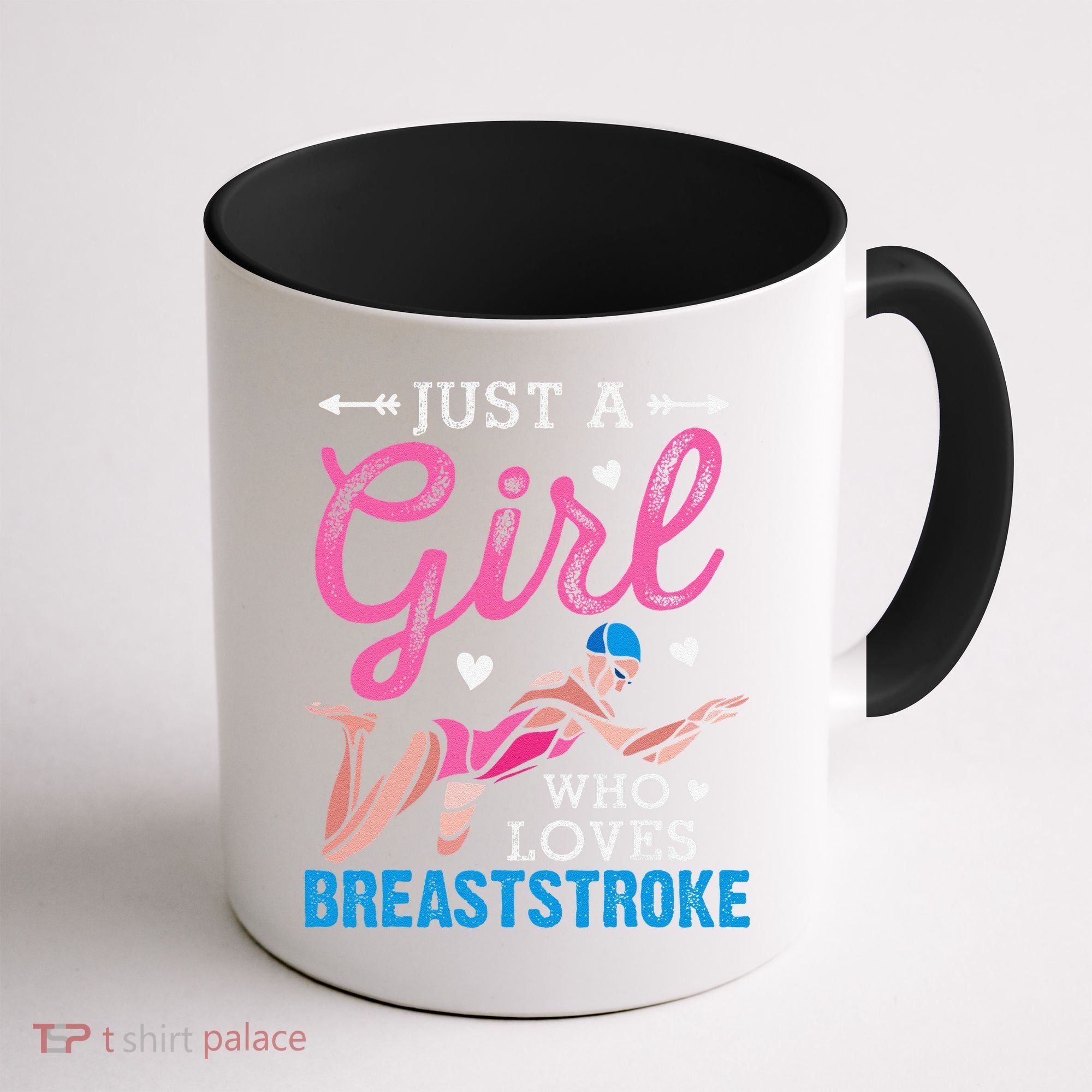 Loves Breaststroke Breaststroke Swimmer Coffee Mug