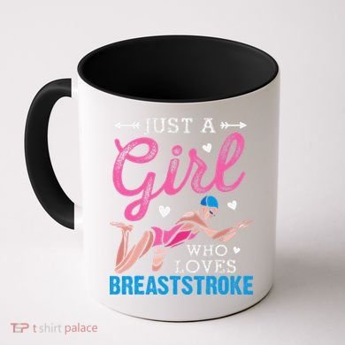 Loves Breaststroke Breaststroke Swimmer Coffee Mug