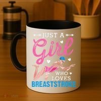 Loves Breaststroke Breaststroke Swimmer Coffee Mug thumb 4