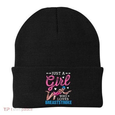 Loves Breaststroke Breaststroke Swimmer Beanie