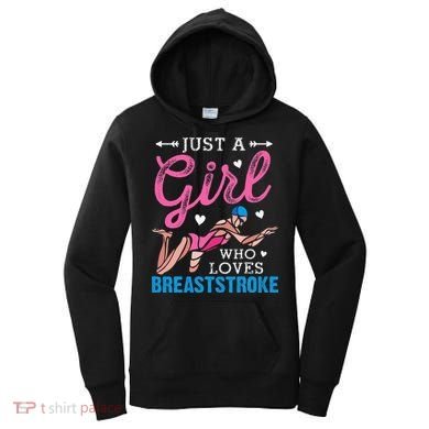 Loves Breaststroke Breaststroke Swimmer Women's Hoodie