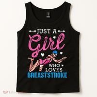 Loves Breaststroke Breaststroke Swimmer Tank Top thumb 2