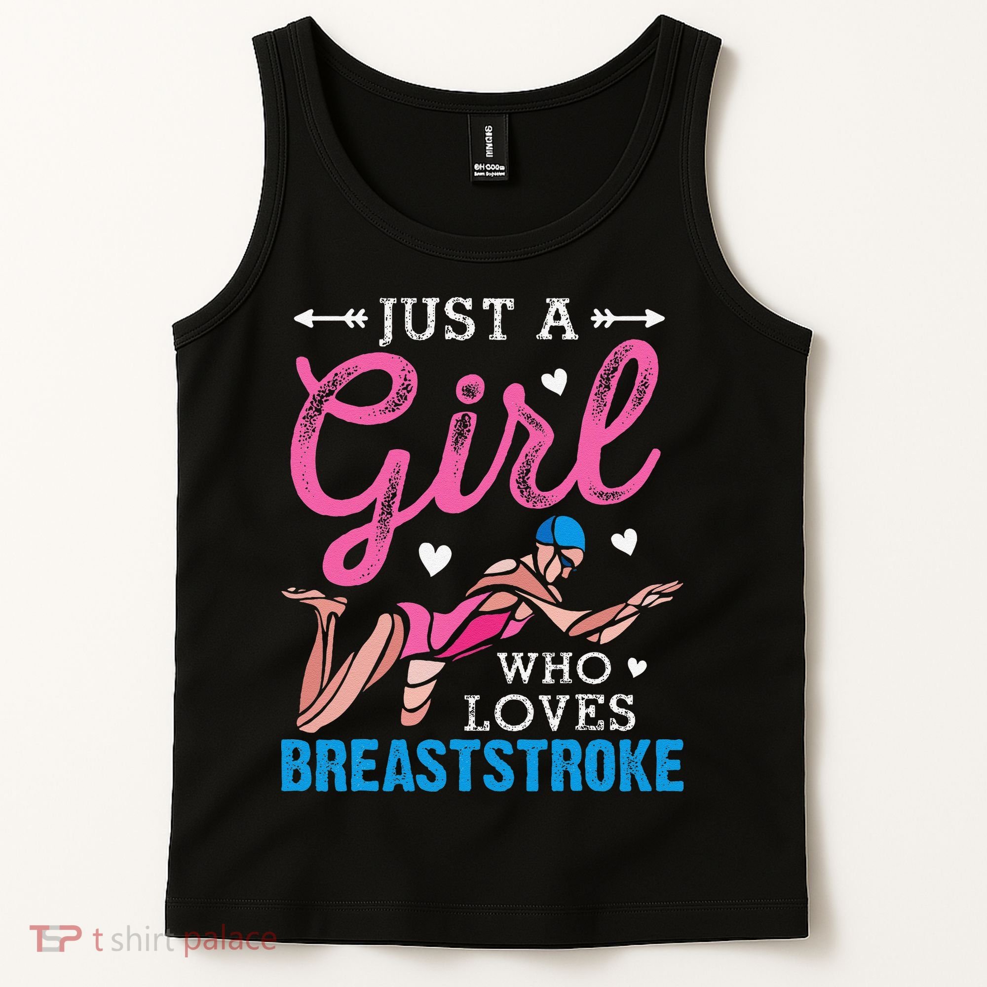 Loves Breaststroke Breaststroke Swimmer Tank Top