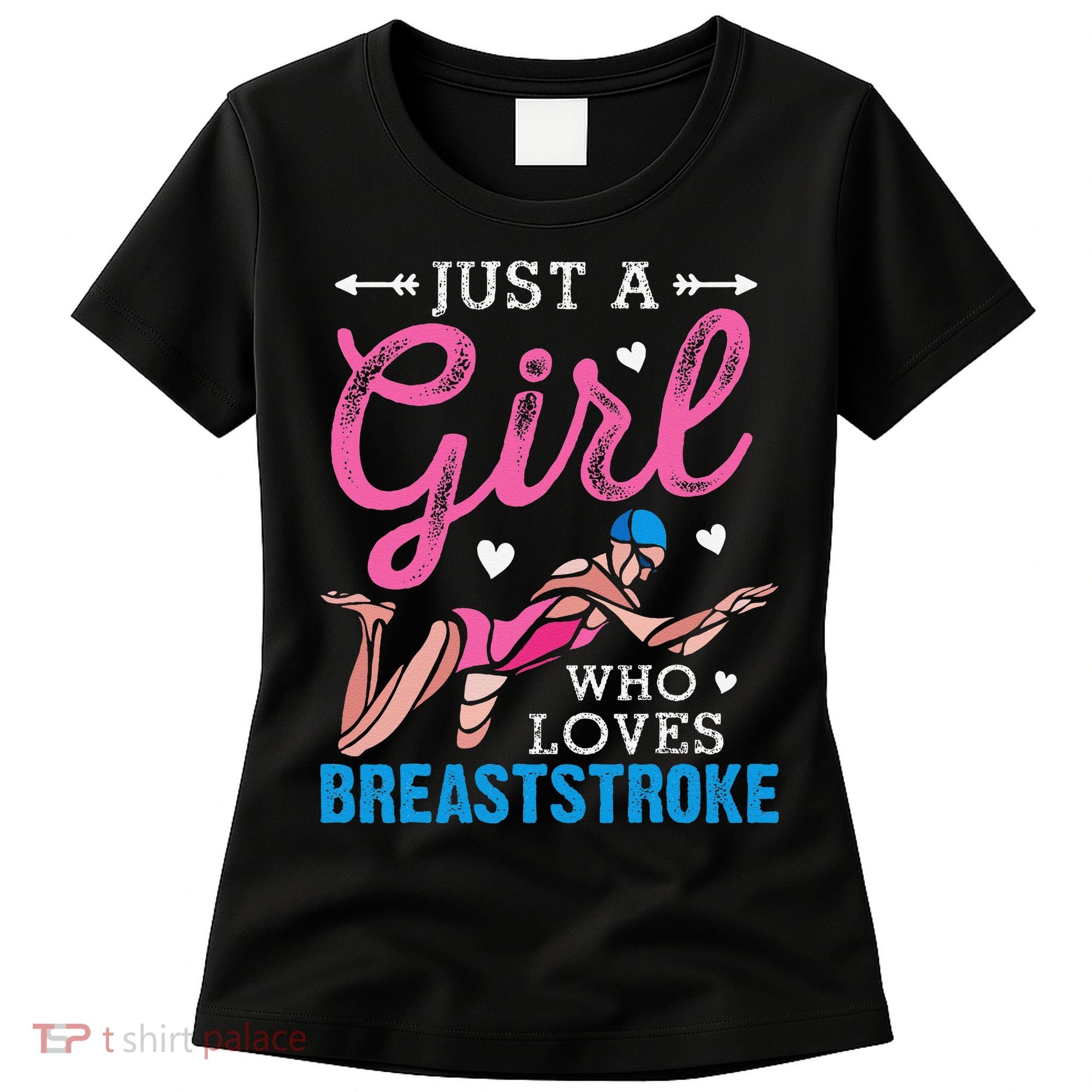 Loves Breaststroke Breaststroke Swimmer Women's T-Shirt