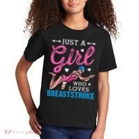 Loves Breaststroke Breaststroke Swimmer Kids T-Shirt thumb 2