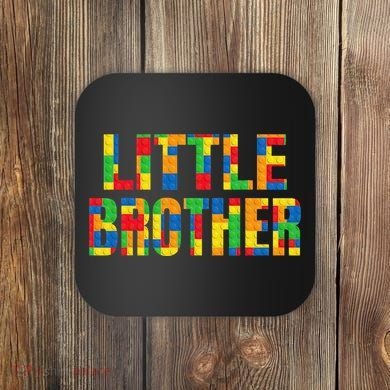 Little Brother Brick Master Builder Building Blocks Family Coaster
