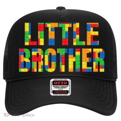 Little Brother Brick Master Builder Building Blocks Family Hat