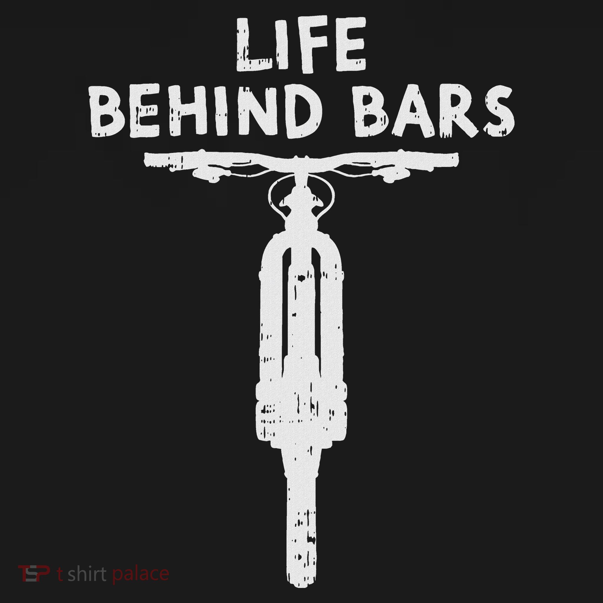Life Behind Bars Bicycle Funny Bmx Bike Cycling Biker Gift Mousepad