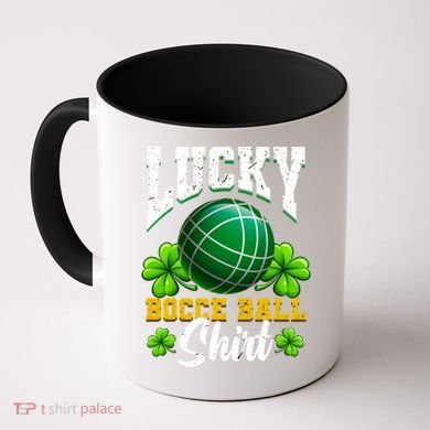 Lucky Bocce Ball Great Gift Italian Game Bocce Gift Coffee Mug