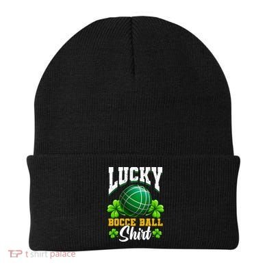 Lucky Bocce Ball Great Gift Italian Game Bocce Gift Beanie
