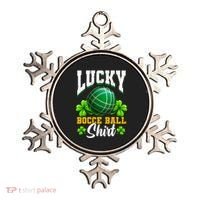 Lucky Bocce Ball Great Gift Italian Game Bocce Gift Ornament thumb 0
